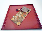 中・羽織(織)(パールトーン加工)