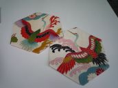 女の子の祝着　人絹（一ツ身）