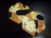 昭和初期の黒留そで(刺繍)