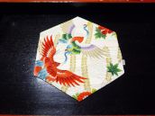 昭和初期の女子の着物(人絹)